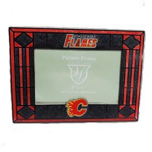 NHL Calgary Flames Glass Picture Frame
